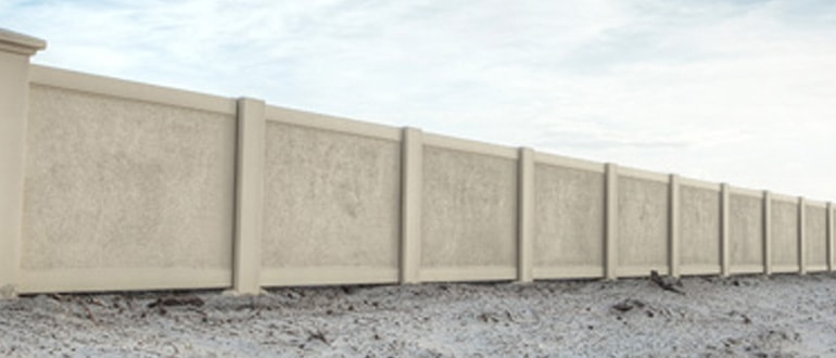 Precast Concrete Fence